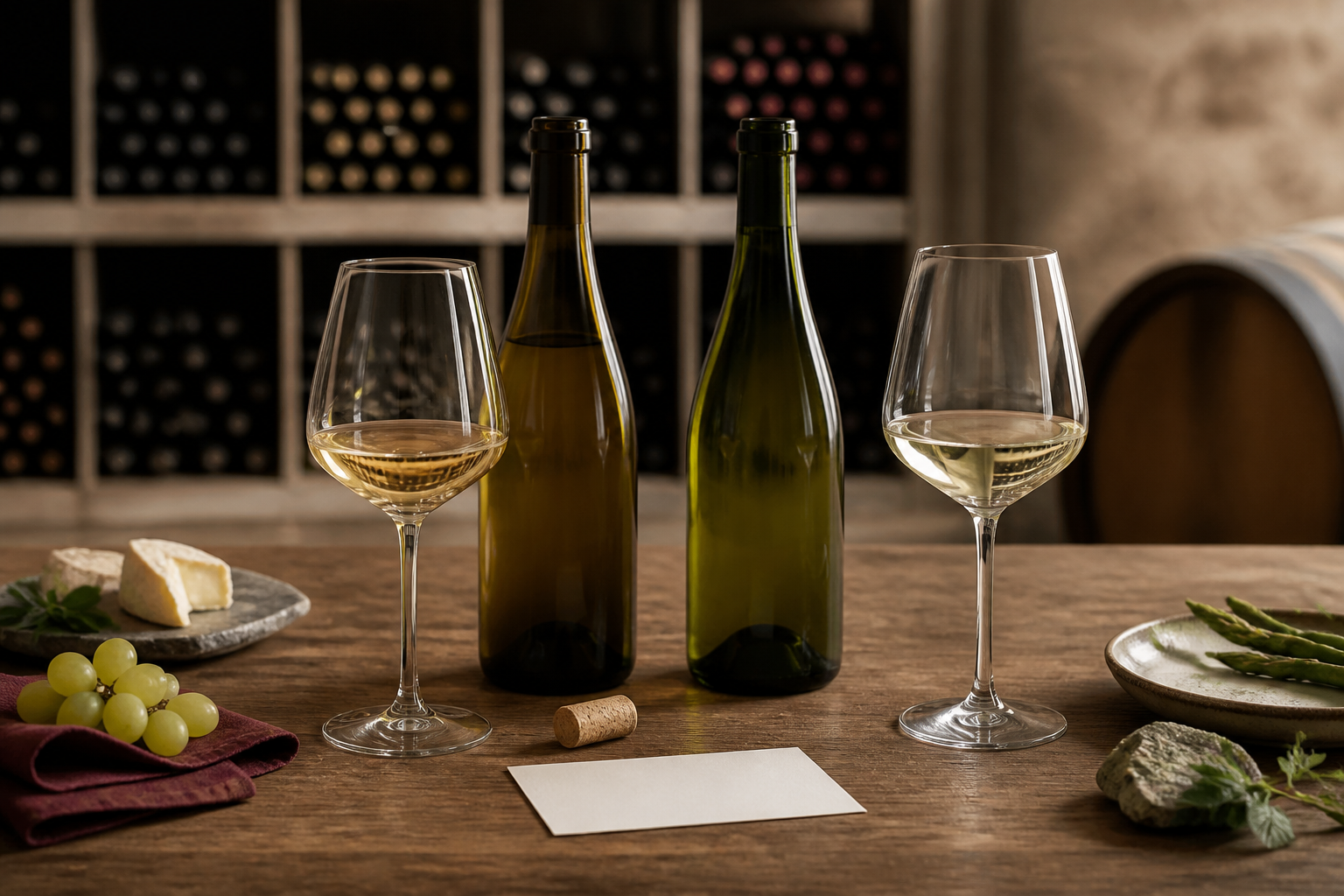 Chardonnay vs. Sauvignon Blanc: Hvad er forskellen?