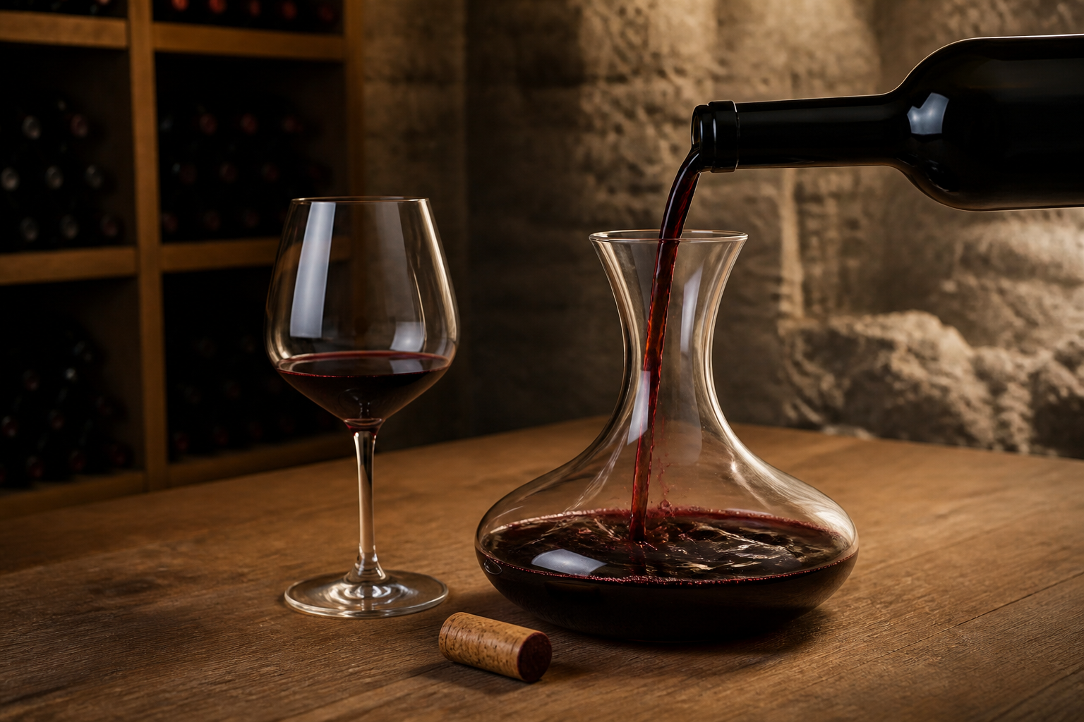 Hvornår skal vin dekanteres?
