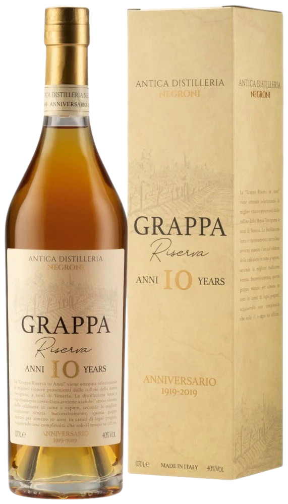Grappa Riserva 10 Years