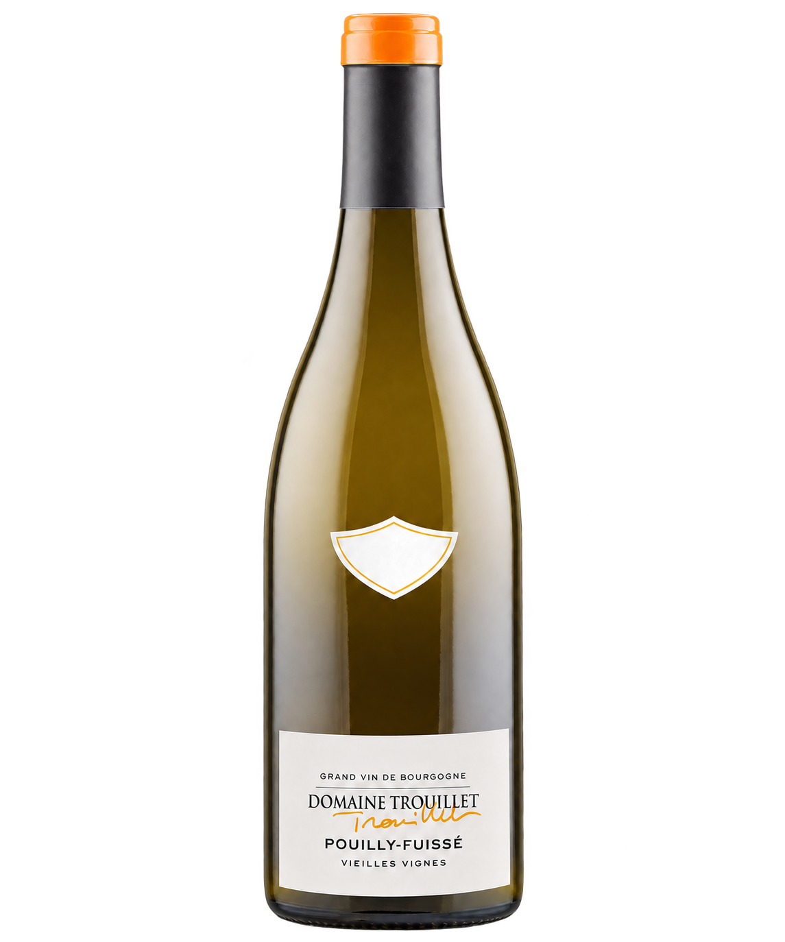 Pouilly Fuissé Vieilles Vignes 2025 – flaskefoto med årstal fjernet