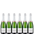 6 flasker Champagne Brut La Particulière