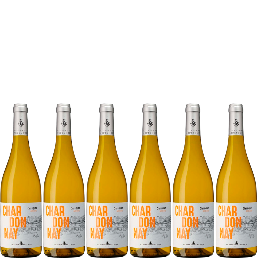 6 flasker 2024 Chardonnay