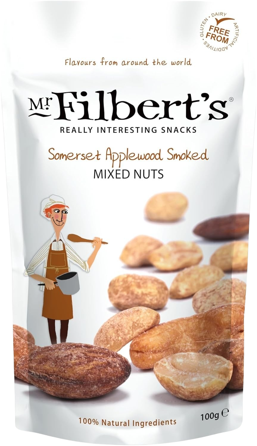 Mr. Filbert's Somerset Applewood Smoked Mixed Nuts 110g