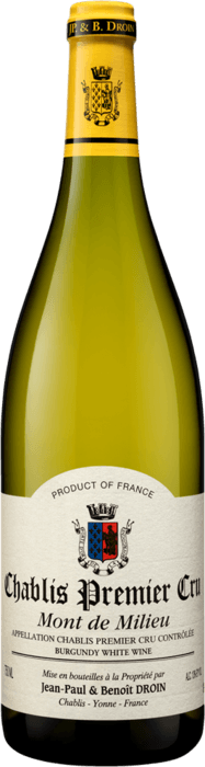 Jean Paul & Benoit Droin Chablis 1. Cru Mont de Milieu