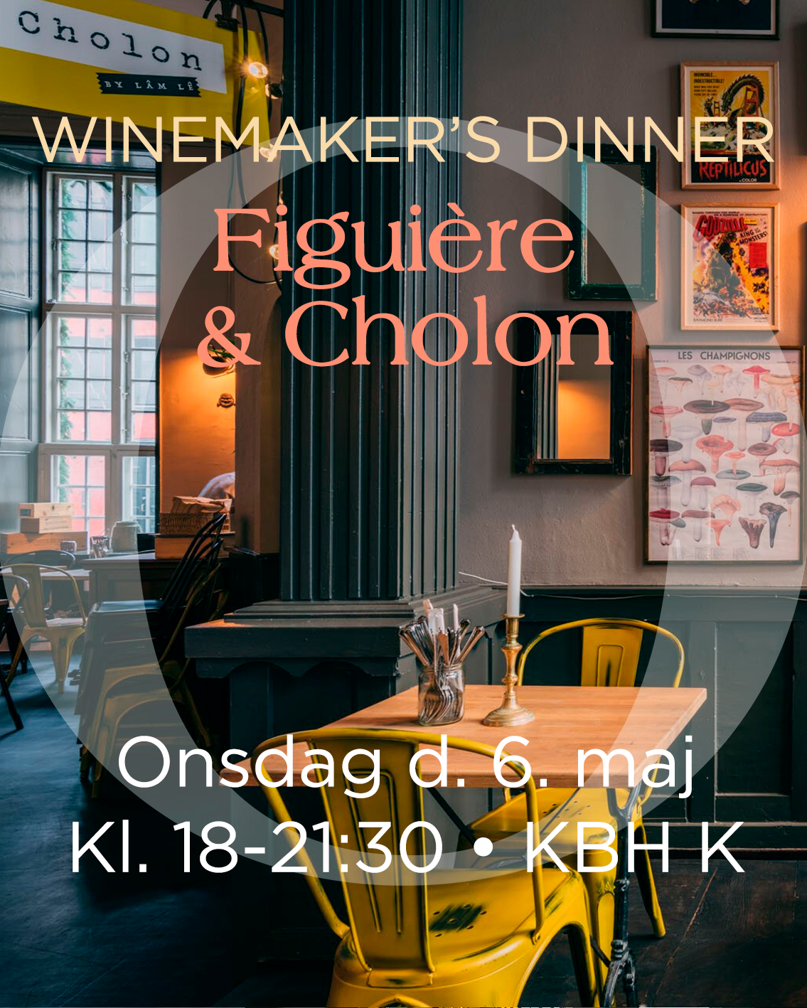 Figuière Winemaker's Dinner ∙ Restaurant Cholon, KBH