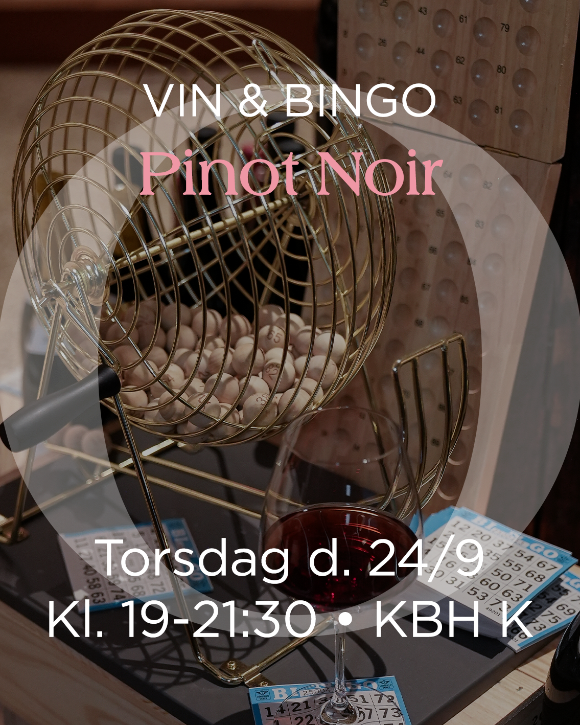 Vin og Bingo: Pinot Noir 24/9-2026