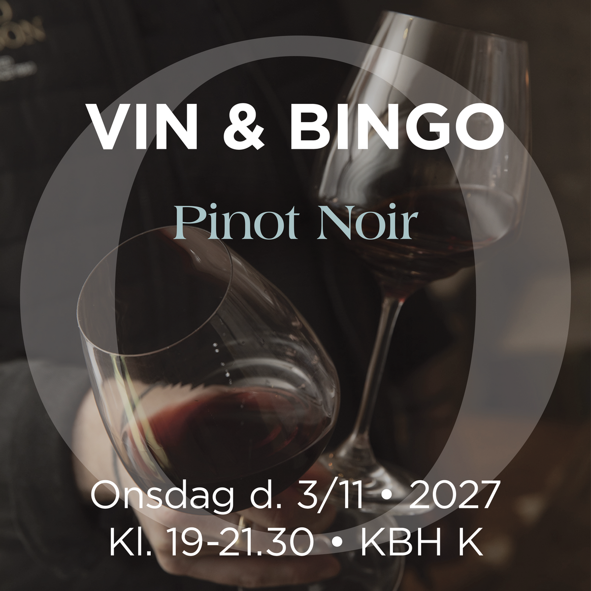 Bingo & Pinot Noir  