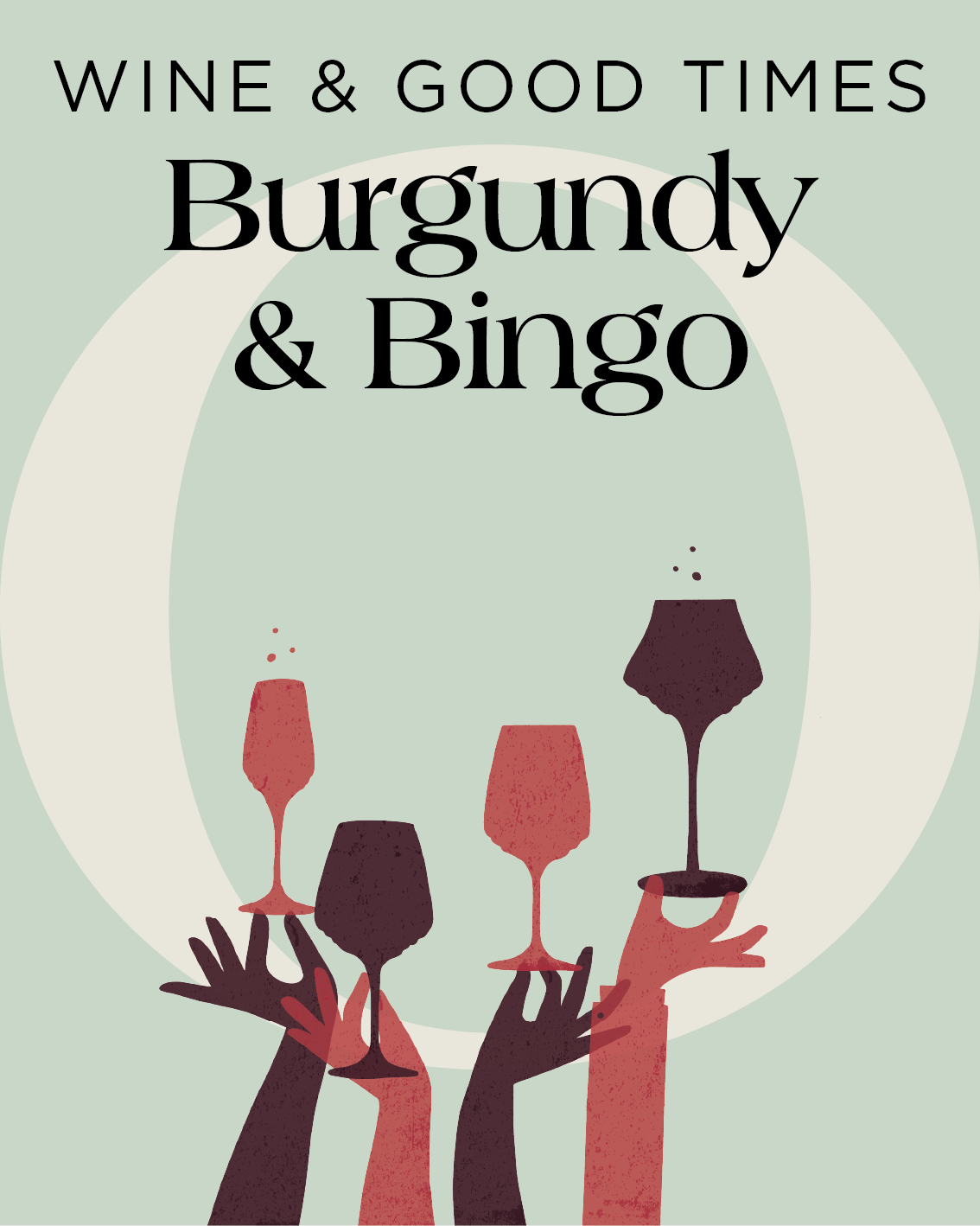 Burgundy & Bingo