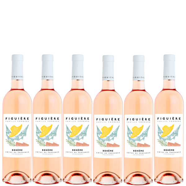 6 flasker 2025 Côtes de Provence Rosé Cuvée Bohème