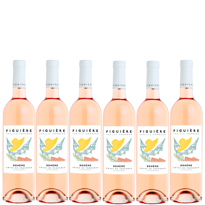 6 flasker 2025 Côtes de Provence Rosé Cuvée Bohème