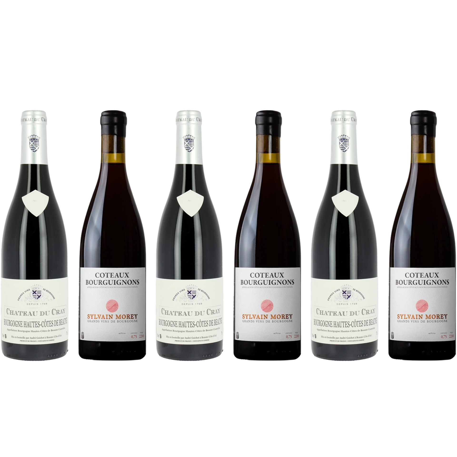 Bourgogne Pinot Noir – 3+3 flasker med elegance & dybde