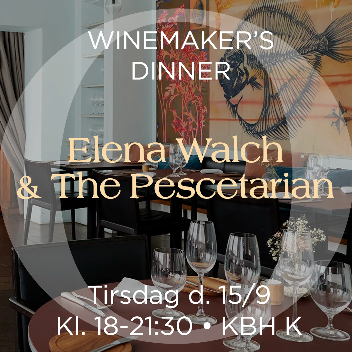 Elena Walch Winemaker's Dinner på The Pescatarian
