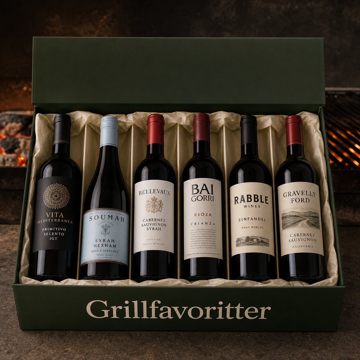 Grillfavoritter – 6 kraftige rødvine til grillen