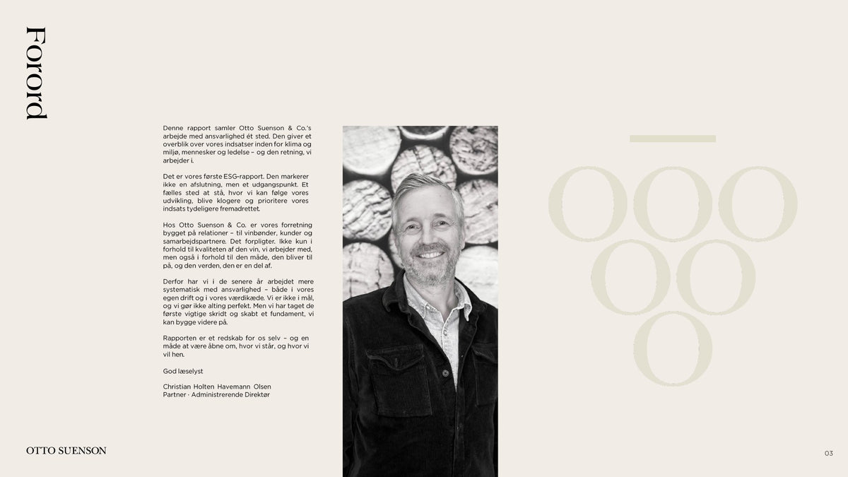 Otto Suenson ESG-rapport 2025, side 3