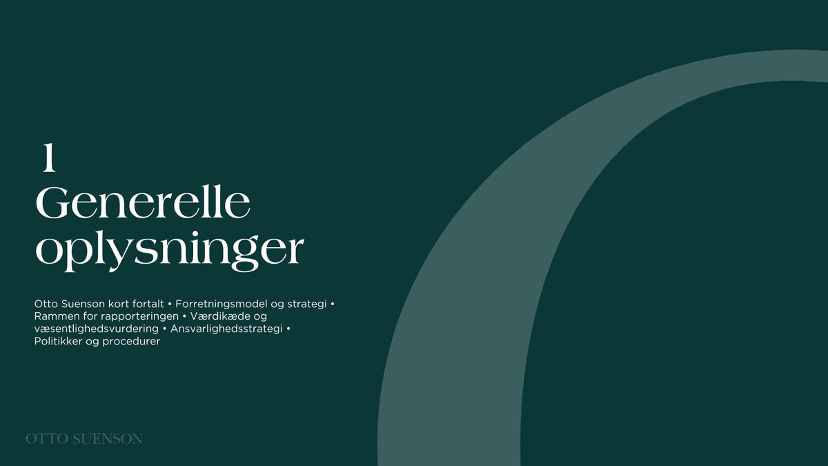 Otto Suenson ESG-rapport 2025, side 4