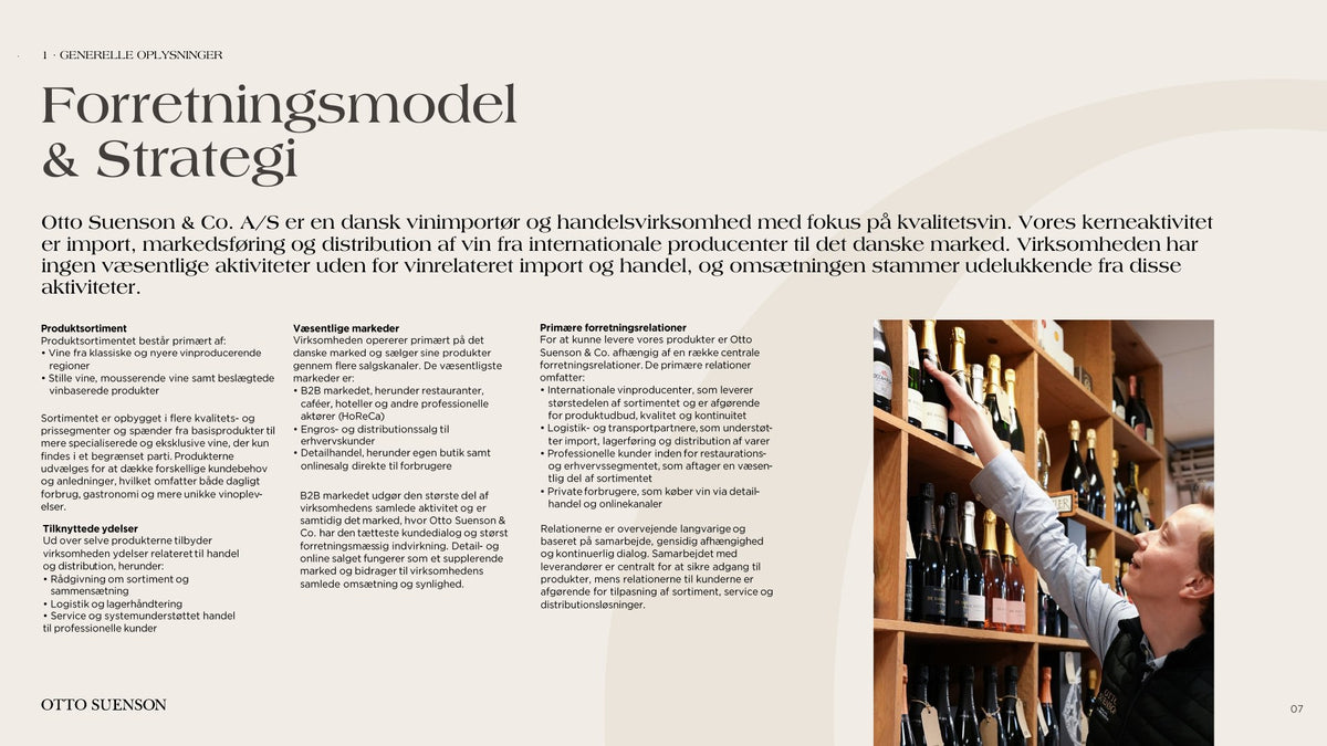 Otto Suenson ESG-rapport 2025, side 7