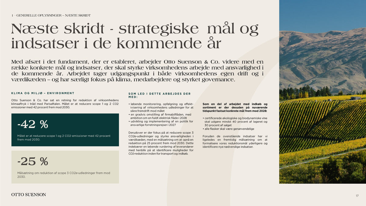 Otto Suenson ESG-rapport 2025, side 17