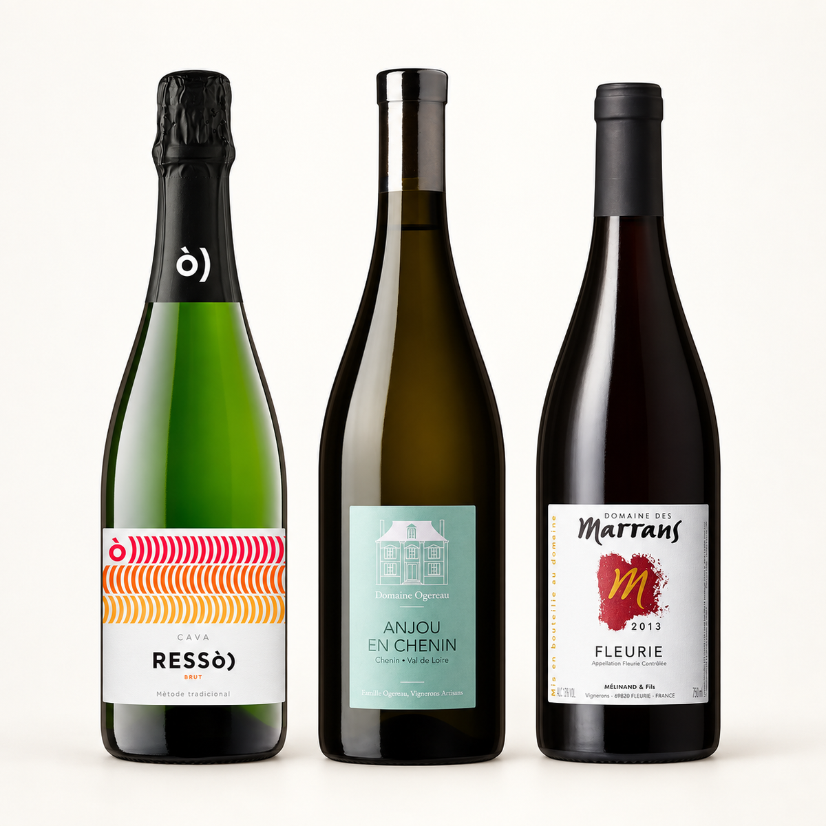 Tre nye favoritter – Cava Brut, Anjou En Chenin og Fleurie