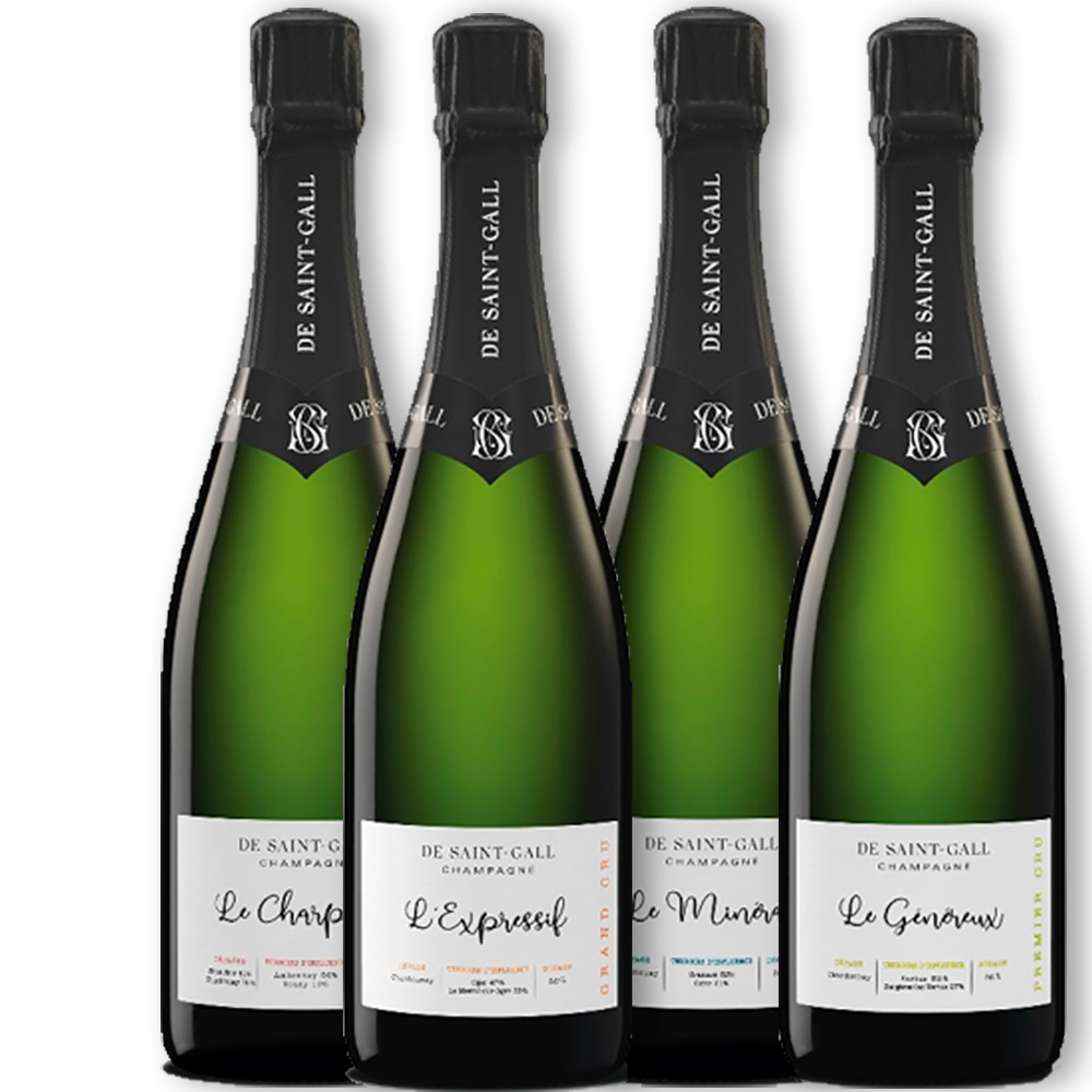  Champagne Cuvées Influences 4 fl.